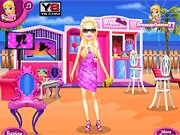 Barbie at Beach Restaurant