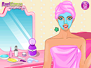 Barbie\'s Wedding Facial Makeover