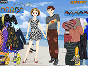 Beach Couple Dress Up