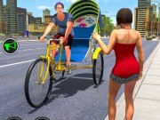 Bicycle Tuk Tuk Auto Rickshaw New Driving Games