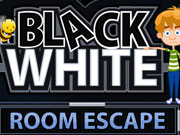 Black White Room Escape Game