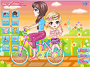 Blowing Bubbles on the Bicycle