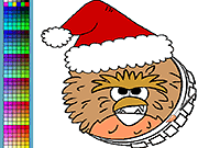 Chewbacca Christmas Coloring