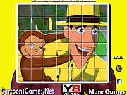 Curious George Spin Puzzle