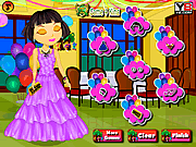 Dora Fashion Party Dress Up Game