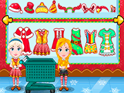 Elsa And Anna Babies Christmas Shoping
