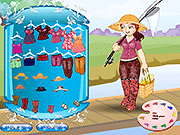 Fishing Girl Dressup