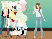 Girly Sweet Style Dressup