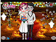 Halloween Wedding Couple