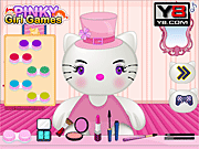 Hello Kitty At Barbie Hair Salon