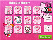 Hello Kitty Memory Free Game