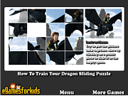 How To Train Your Dragon Sliding Puzzle
