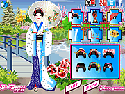 Japanese Garden Geisha Dress Up