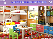 Kids Colorful Bedroom Hidden Alphabets