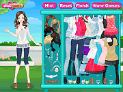 Lace Girl Dressup