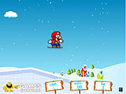 Mario Ice Skating