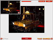 Paris Taxi Jigsaw