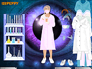 Peppy Scientist Girl Dressup