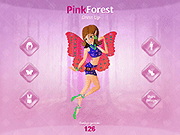 Pink Forest Dress Up