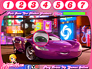 Pink Race Car Hidden Numbers
