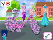 Princess Bicycle Cleaning