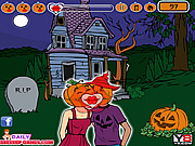 Pumpkin Couples Kiss Game