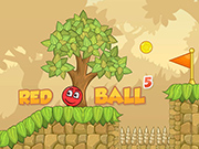 Red Bounce Ball 5