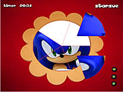 Sonic The Hedgehog - Round Puzzle