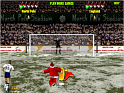 Santa\'s penalty kick world cup