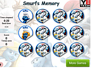 Smurfs Memory Game