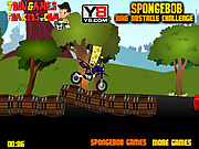 Spongebob Bike Obstacle Challenge