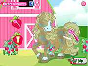 Strawberry\'s Pony Caring