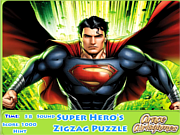 Super Hero's Zigzag Puzzle