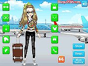 The Fashion Girl in the Airport