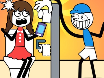 Thief Stick Puzzle Man Escape