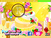 Wedding Cake Hidden Letters