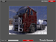 Winter Truck Jigsaw