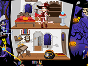 Witch House Halloween Decoration