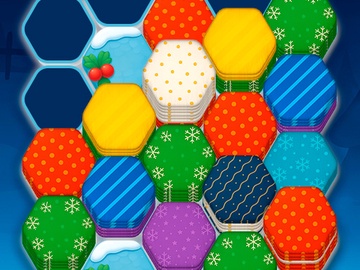 Xmas Hexa Sort
